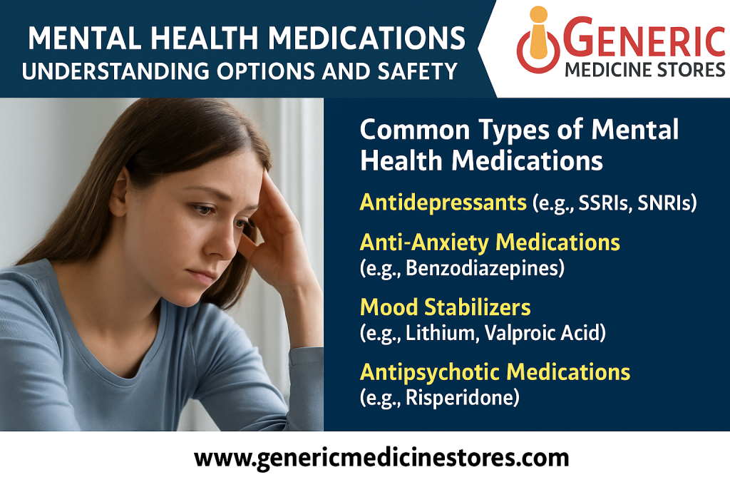 Mental Health Medications: Understanding Options and Safety
