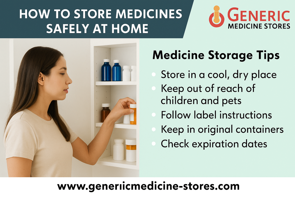 How to Store Medicines Safely at Home
